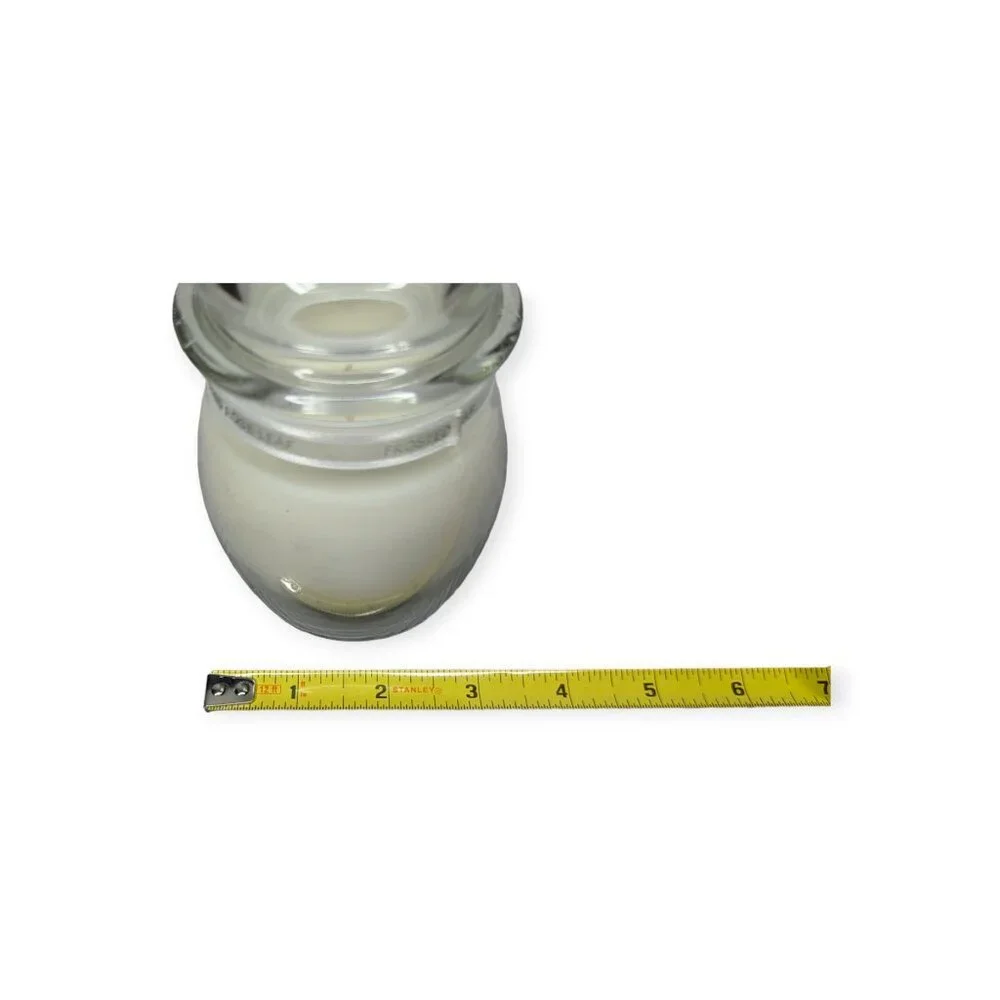 White Barn Candle Co Frosted Rose Leaf Jar Candle 7.5 oz New